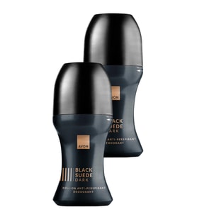 Avon Black Suede Dark Erkek Rollon 50 Ml. İkili Set