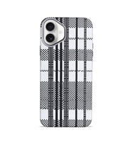 Aether Carbon iPhone 16 Plus MagSafe Karbon Kılıf Monochrome Signal