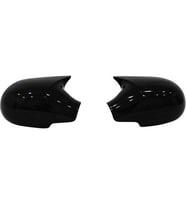 Peugeot 206 Uyumlu Batman Yarasa Ayna Kapağı Piano Black / 1998 - 2012