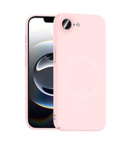 iPhone 17E Kılıf M-Safe Şarj Özellikli Kamera Korumalı Elio Sert PC Kılıf