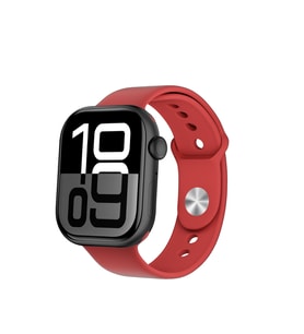 Ferruccı Smart S10 Max 39 Mm Silikon Kordon Akıllı Saat (Distribütör Garantili)Kırmızı-F765