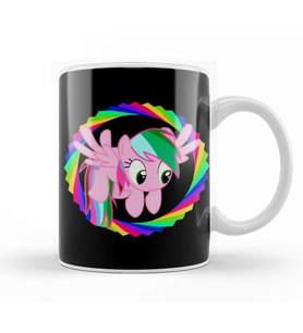 Little Pony Rainbow Dash Kupa Bardak Porselen