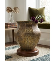 PANALI PNL-MG89 L METAL DEKORATİF SAKSI 44 x 46,5 cm