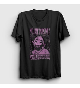 Presmono Unisex Siyah Portals Melanie Martinez T-Shirt 471603tt