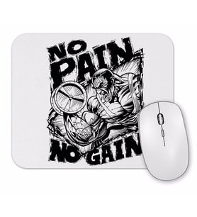 No  Pain No Gain Mouse Pad