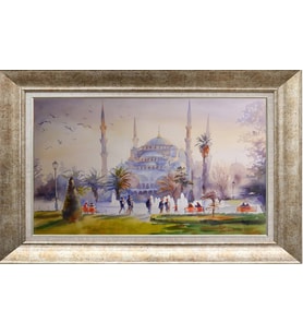 GÜMÜŞ ÇERÇEVELİ TABLO N1225