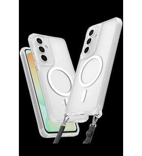 Galaxy S25 Plus Kılıf Enka Magsafe Silikon Kılıf - Şeffaf