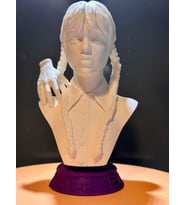 Wednesday Addams Family Thing Biblo Büst Tip 2 3d Baskı Aksiyon Figürü Hediyelik Kişiye Özel