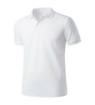 Unisex Polo Yaka Kısa Kol Okul T-shirt