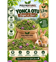 Polynaturel Doğal Yonca Otu 1500 Gr – Tavşan, Hamster, Guinea Pig ve Kemirgenler İçin Kuru Yonca Yemi