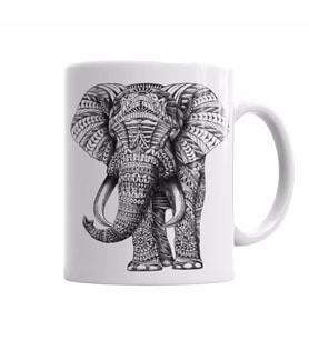 Elefante Kupa Bardak Porselen
