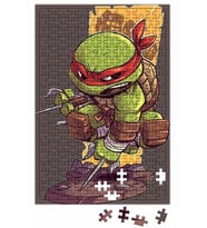 Ninja Turtle Ninja Kaplubağa Puzzle 240 Parça Yapboz