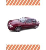 Ford Escord Sedan Tüm 4'lü Mügen Tip Cam Rüzgarlığı