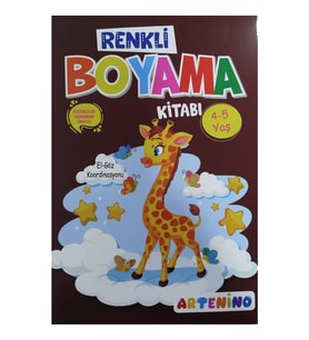 Renkli Boyama Kitabı (4-5 Yaş)