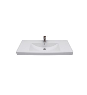 SAFİR ETEJERLİ LAVABO 100cm TURAVİT