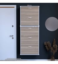 Modilayn VARBİ UMAY' 2 Li Asma Antre 72x193x 26 cm 5 Düşer Kapak 10 GözAyakkabılık