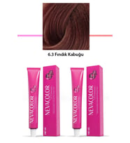 2 li Set Premium 6.3 Fındık Kabuğu - Kalıcı Krem Saç Boyası 2 X 50 g Tüp