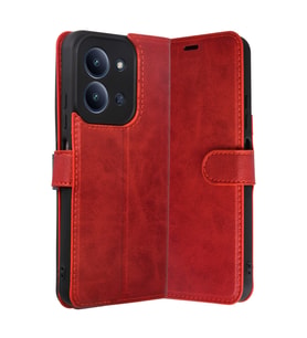 Xiaomi Redmi 15c 4g Trend S Plus Kapaklı Kılıf - Kırmızı