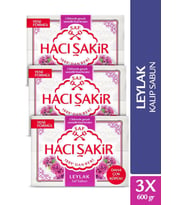 Hacı Şakir Leylak Saf Kalıp Sabun 4x150 gr x 3 Adet