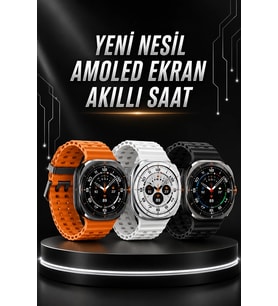 Akıllı Saat Müzik Dinleme Nabız Ölçer Nfc Ve Gps Uyumlu Sesli Asistan