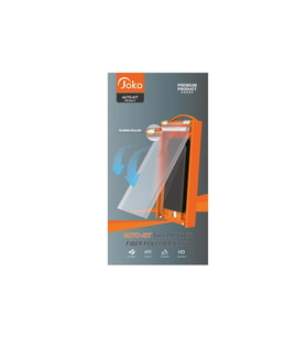 Samsung Galaxy S21 Ultra Autokit 5in1 Fiber Hayalet Polymer Nano Ekran Koruyucu