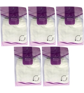 Derma Naturel Krep Lastikli Kese MS-20 (5 Li Set)