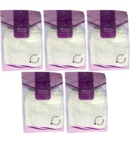Derma Naturel Krep Lastikli Kese MS-20 (5 Li Set)