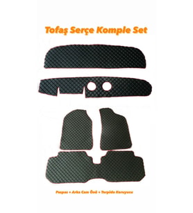 TOFAŞ SERÇE KOMPLE VİP DERİ KAPİTONE DESEN SET
