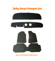 TOFAŞ SERÇE KOMPLE VİP DERİ KAPİTONE DESEN SET