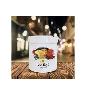Van Gogh Temalı Seramik Küllük