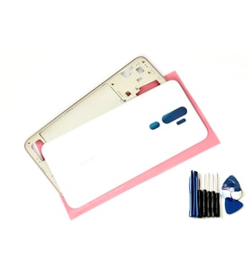 Tkgz Oppo A5 2020 Kasa Arka Pil Batarya + TAMİR SETİ - BEYAZ