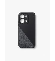 Redmi15 C Gri siyah Silikon Kılıf Modeli