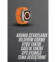 Akıllı Saat Arama Cevaplayan Bildirim Görme Yeni Nesil Bluetooth Bağlantılı