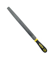 Fixonic B.H.D BHD00422 12mm Plastik Saplı Balık Sırtı Metal Eğe (Ağaç Törpüsü) (Siyah-Sarı)
