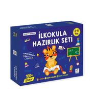 Yükselen zeka İlkokula Hazırlık Seti (3-6 Yaş)