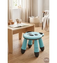Çocuk Tabure, Ayıcık Baskılı Bebek Taburesi, Anasınıfı ve Kreş İçin Tabure,