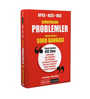 Pegem Kırmızı Problemler KPSS-ALES-DGS Tamamı Çözümlü Soru Bankası