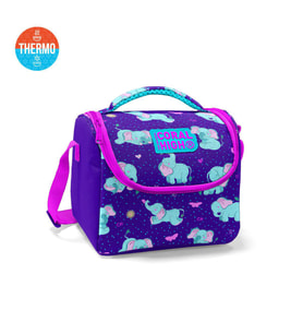 Coral High Kids Mor Pembe Fil Desenli Thermo Beslenme Çantası 11824