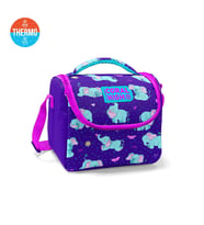 Coral High Kids Mor Pembe Fil Desenli Thermo Beslenme Çantası 11824
