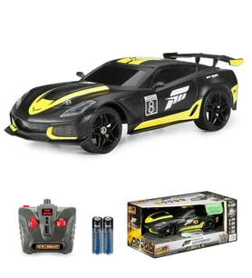 New Bright 1:16 Rc Forza Motorsport 2.4 Ghz. Işıklı Usb Şarj Corvette ZR1 Siyah