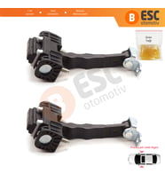Alfa Romeo 159 2004–2011 60690659 İçin 2 EA Ön Sağ ve Sol Kapı Gergi Yayı