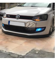 Volkswagen Polo 2009-2017 6r 6c Uyumlu H lip Esnek Ön Lip 2 Parça Karlık Ön Ek Tampon Altı Dil