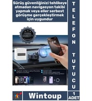 #TelefonTutucu Araç İçi Mıknatıslı Güçlü Tutuş Sarsıntı Önleyici Pratik Şık Magsafeli Telefon Tutucu
