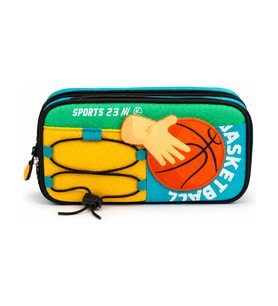 DREAM VEST BASKET ÇİFT GÖZLÜ KALEM ÇANTASI MAVİ (U)