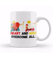 Funny Gift Heart And Mind Overcome All