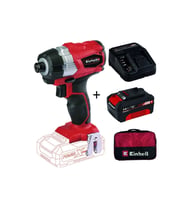 18V Li-Ion Darbeli Vidalama Seti, 4Ah Starter Kit ve Bez Çanta