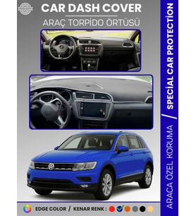 VOLKSWAGEN TIGUAN (2016-2023) Torpido Örtüsü Ön Göğüs Koruma Torpido Koruma Tam Uyum Araca Özel