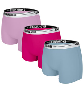 Yohannes Club, Kız Çocuk, Pamuklu Boyshort(boxer), 3'lü Paket, 4'lü Paket Seçenekli (Model 3)