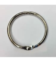 Kilitli Yuvarlak Halka, 2,5cm - 100 Adet