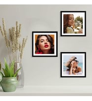 Kişiye Özel Premium 3lü Fotoğraf Çerçevesi .Fotoğraf Baskısı Ücretsiz Hediyemizdir